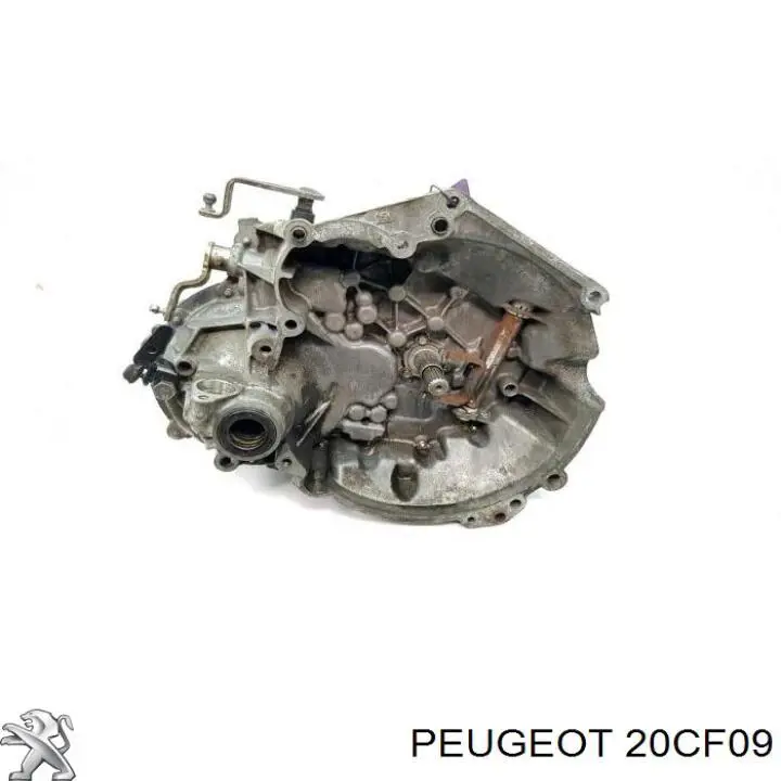 20CF09 Peugeot/Citroen Caixa de Mudança montada (caixa mecânica de velocidades)