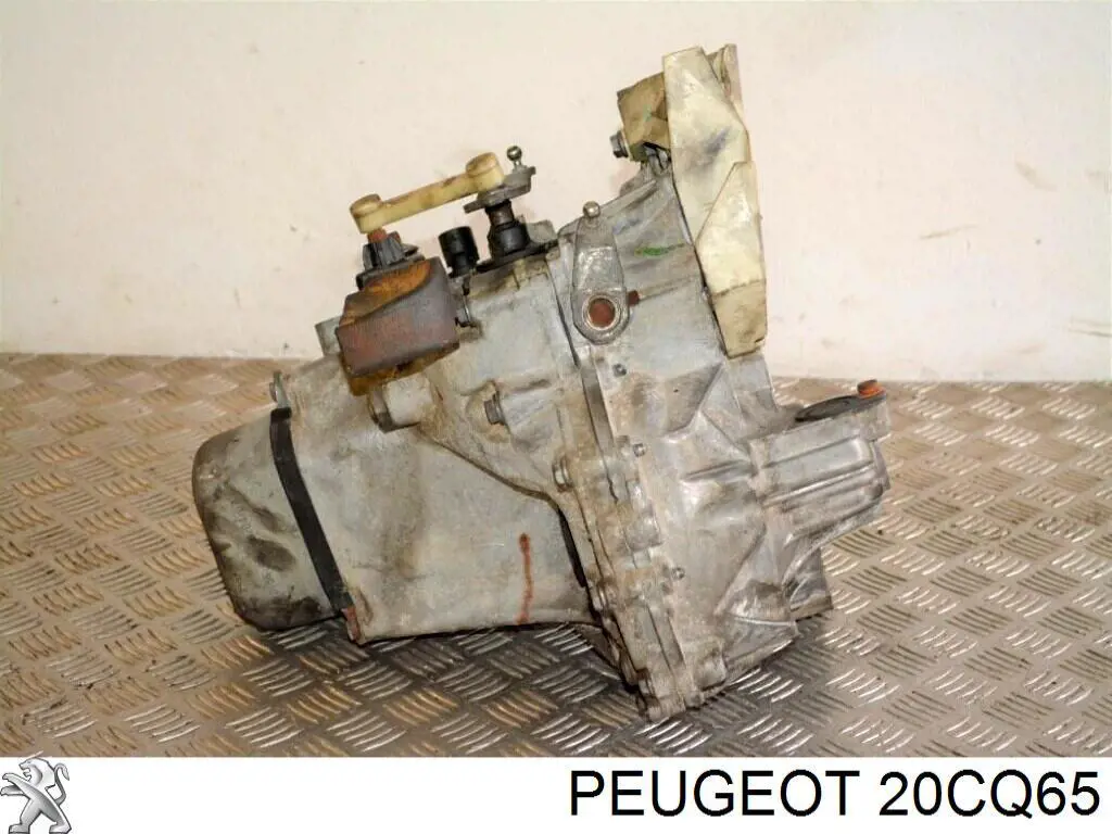 Caixa de Mudança montada (caixa mecânica de velocidades) 2222ZT Peugeot/Citroen