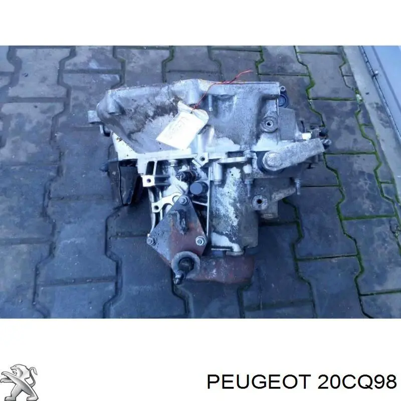 20CQ98 Peugeot/Citroen Caixa de Mudança montada (caixa mecânica de velocidades)