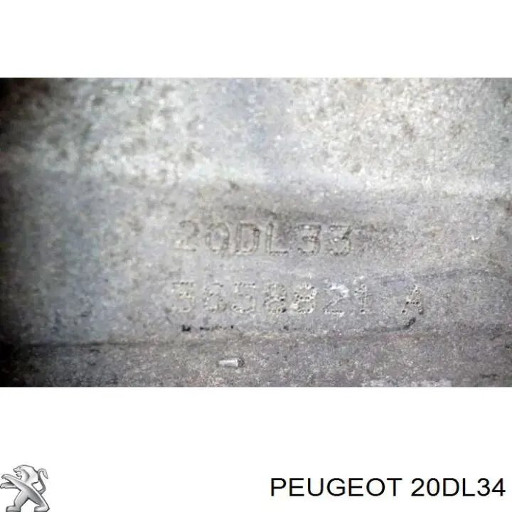 20TE28 Peugeot/Citroen Caixa de Mudança montada (caixa mecânica de velocidades)