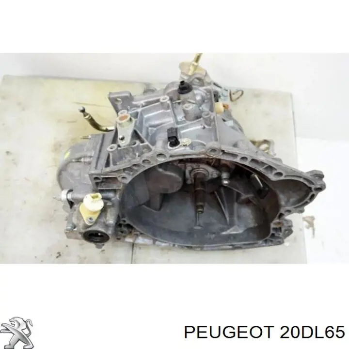 20DL65 Peugeot/Citroen Caixa de Mudança montada (caixa mecânica de velocidades)