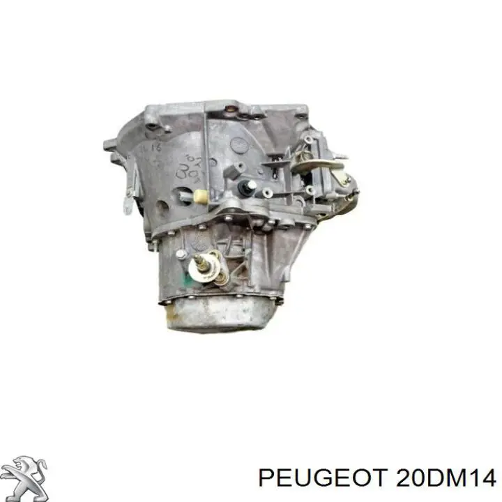 20DM14 Peugeot/Citroen Caixa de Mudança montada (caixa mecânica de velocidades)
