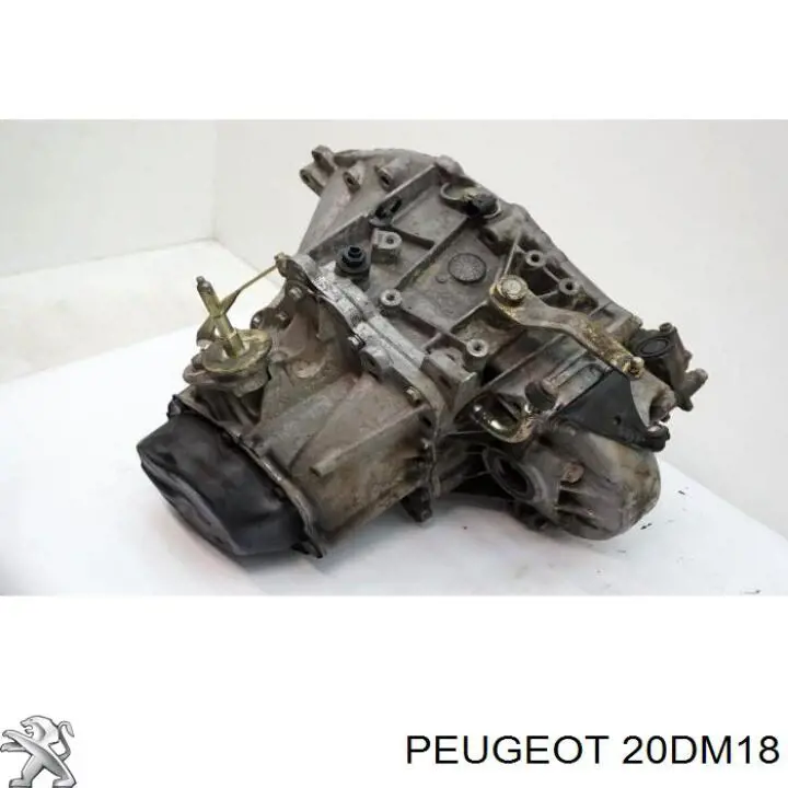 Caixa de Mudança montada (caixa mecânica de velocidades) 20DM18 Peugeot/Citroen