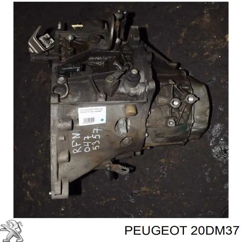 Compre 20DM37 Peugeot/Citroen Caixa de Mudança montada (caixa mecânica de velocidades)