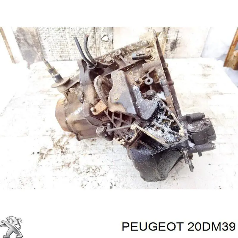 20DL59 Peugeot/Citroen Caixa de Mudança montada (caixa mecânica de velocidades)