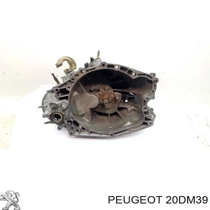 Caixa de Mudança montada (caixa mecânica de velocidades) 20DL59 Peugeot/Citroen