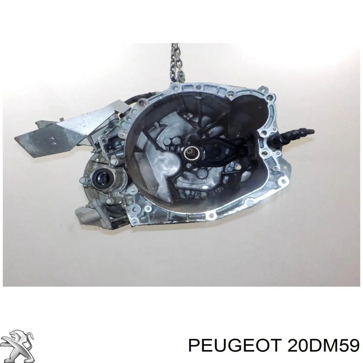 20DM59 Peugeot/Citroen Caixa de Mudança montada (caixa mecânica de velocidades)