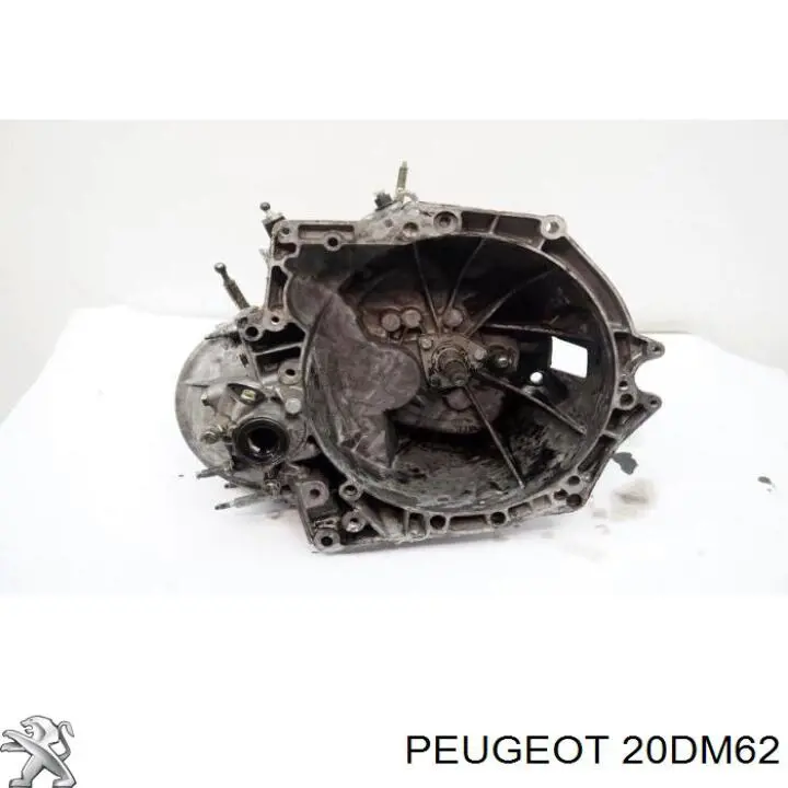 Caixa de Mudança montada (caixa mecânica de velocidades) 20DM62 Peugeot/Citroen