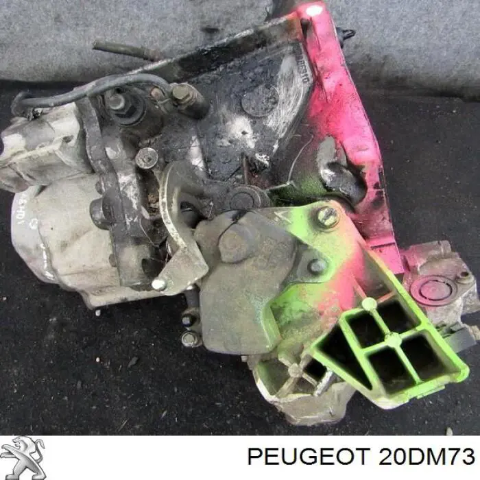 Compre 20DM73 Peugeot/Citroen Caixa de Mudança montada (caixa mecânica de velocidades)