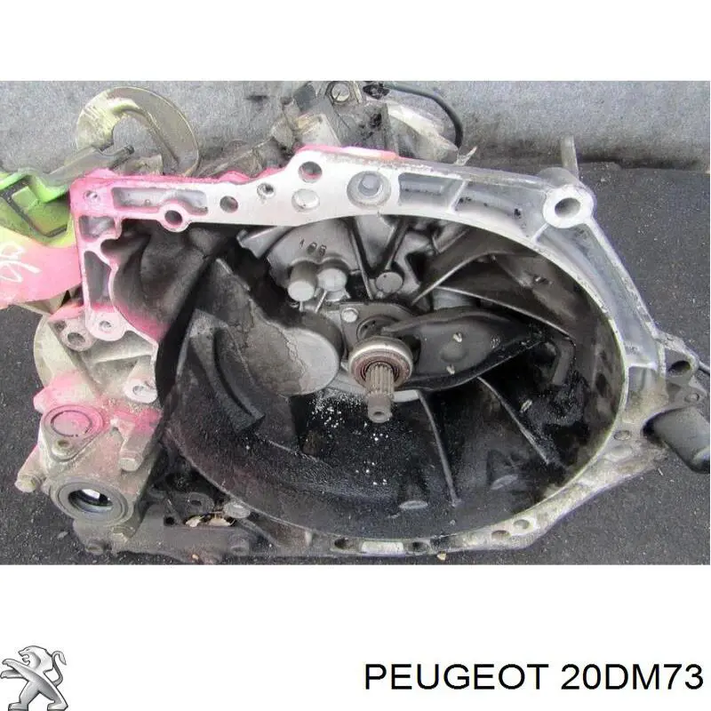 Caixa de Mudança montada (caixa mecânica de velocidades) Peugeot/Citroen 20DM73 preço, a partir de 206,37 USD