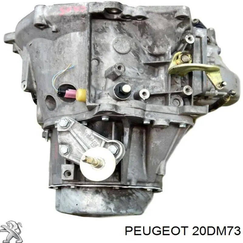 20DM73 Peugeot/Citroen Caixa de Mudança montada (caixa mecânica de velocidades)