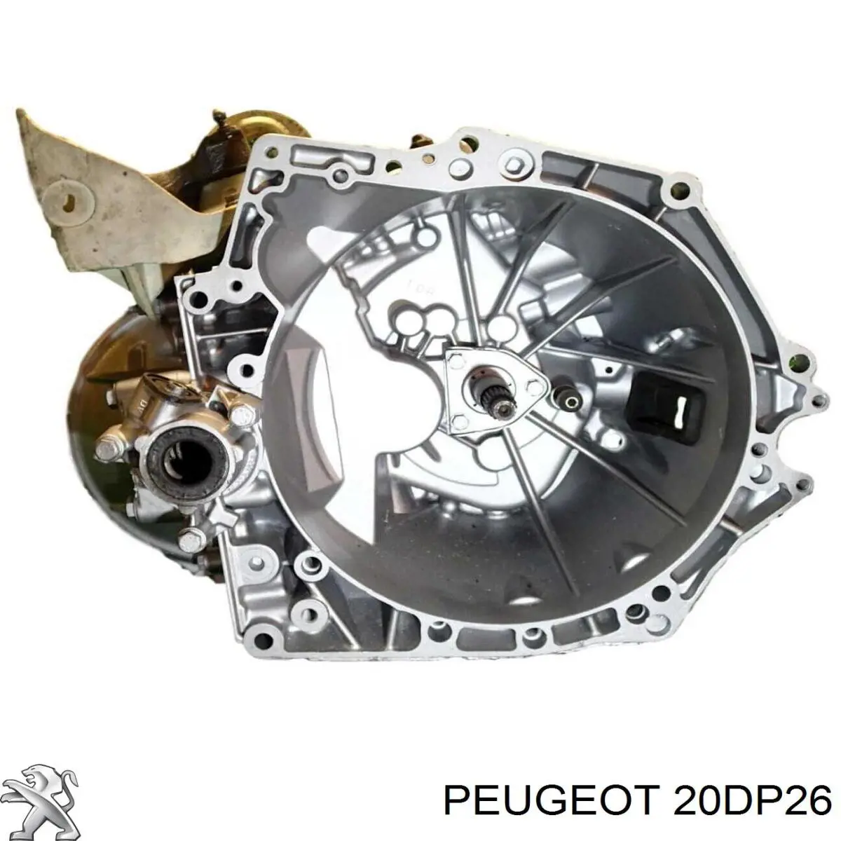 20DP26 Peugeot/Citroen Caixa de Mudança montada (caixa mecânica de velocidades)