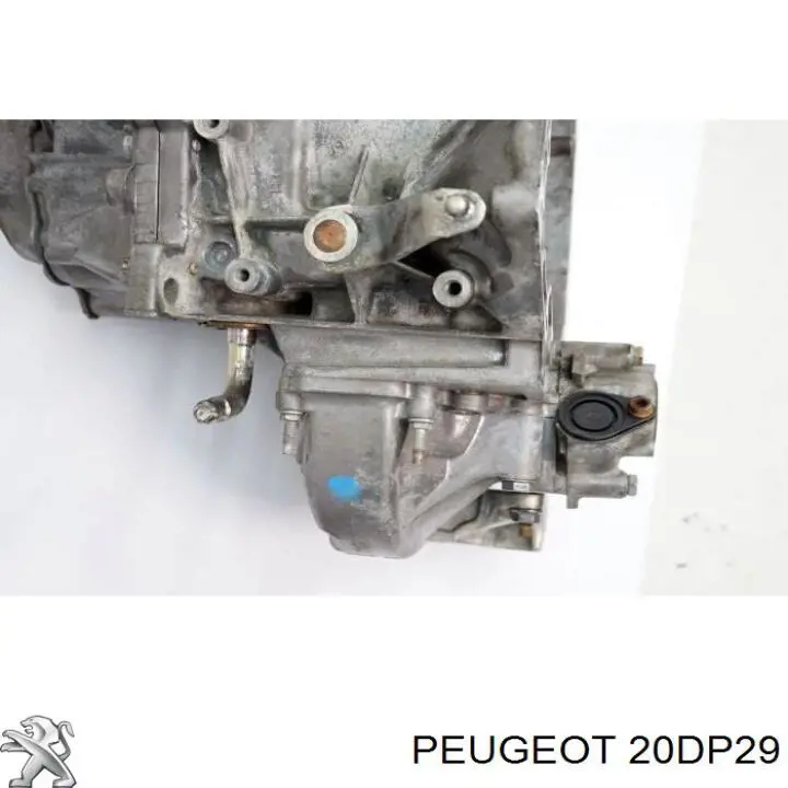 20DP29 Peugeot/Citroen Caixa de Mudança montada (caixa mecânica de velocidades)