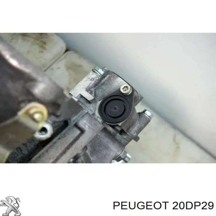 Caixa de Mudança montada (caixa mecânica de velocidades) 20DP29 Peugeot/Citroen