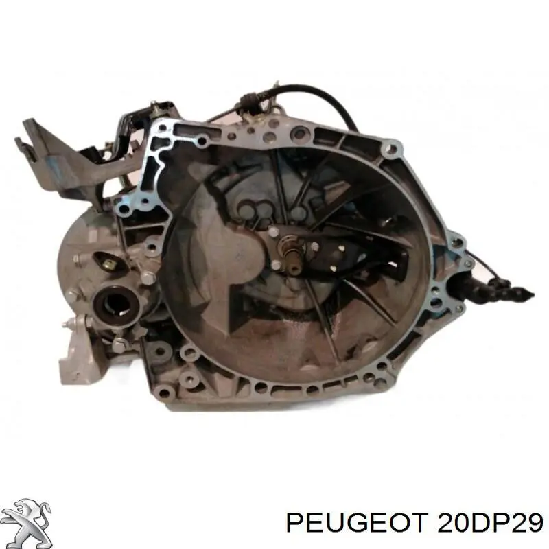 Caixa de Mudança montada (caixa mecânica de velocidades) Peugeot/Citroen 20DP29