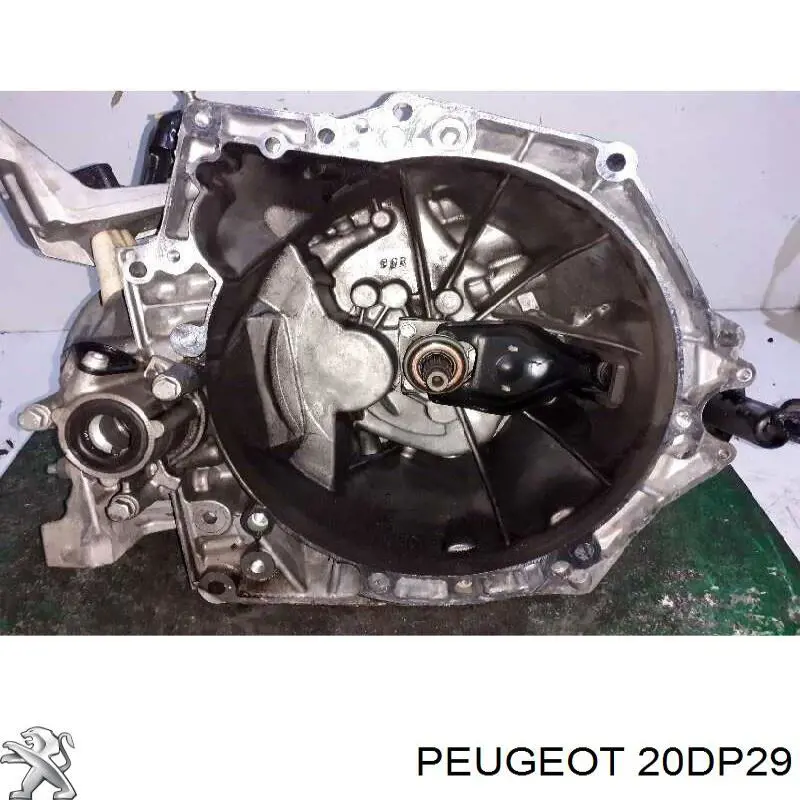 20DP29 Peugeot/Citroen Caixa de Mudança montada (caixa mecânica de velocidades)
