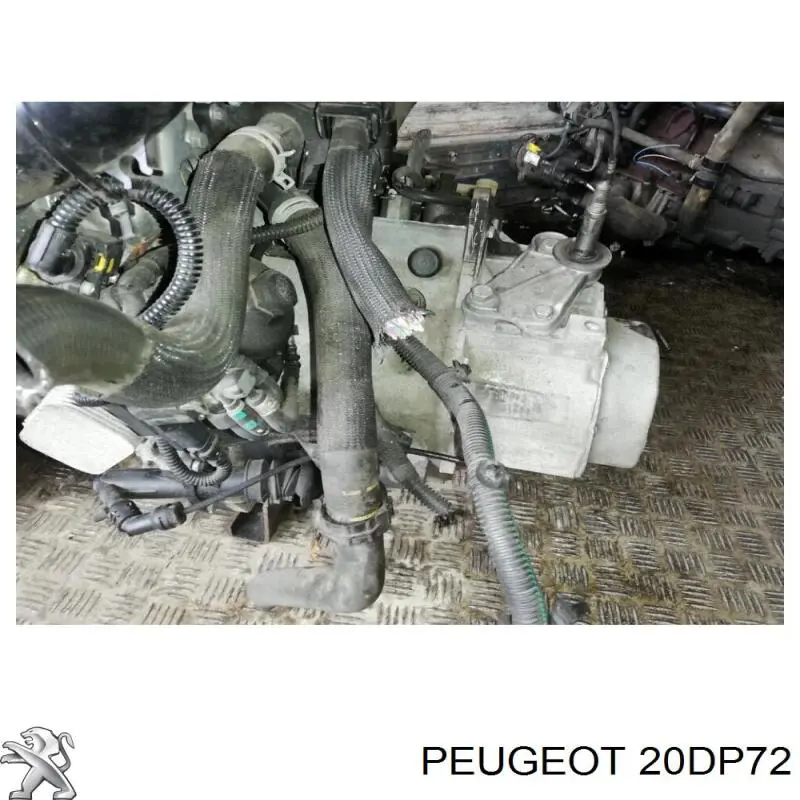 20DP72 Peugeot/Citroen Caixa de Mudança montada (caixa mecânica de velocidades)