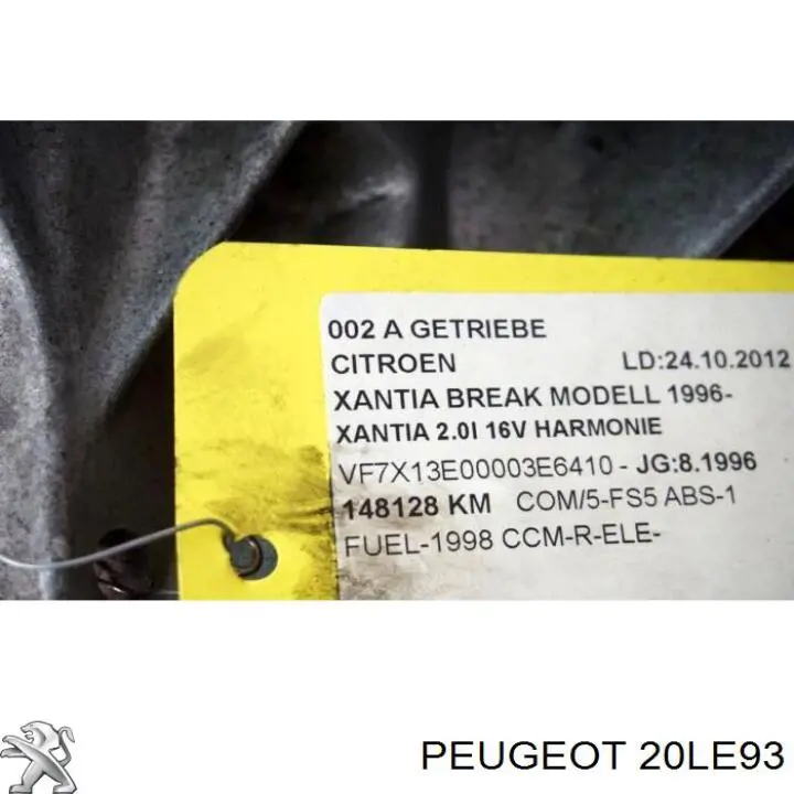 20LE93 Peugeot/Citroen 
