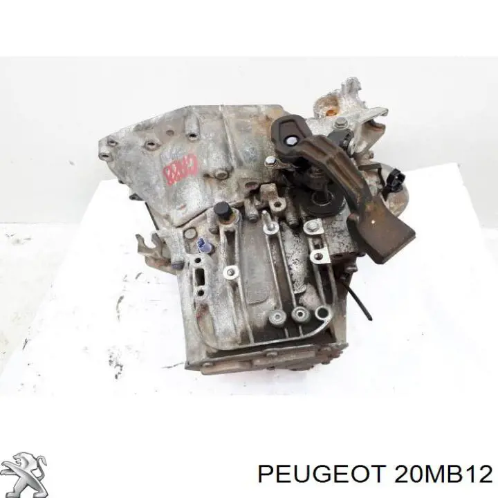 00002222XP Peugeot/Citroen Caixa de Mudança montada (caixa mecânica de velocidades)