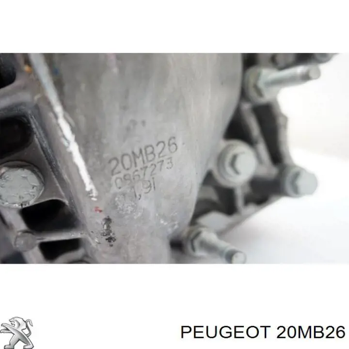 Caixa de Mudança montada (caixa mecânica de velocidades) Peugeot/Citroen 20MB26 preço, a partir de 313,27 USD