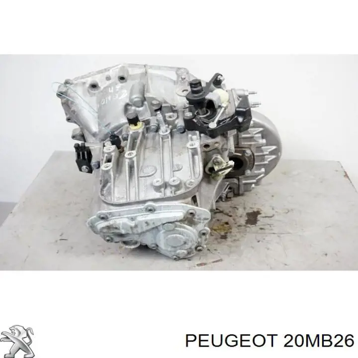 20MB26 Peugeot/Citroen Caixa de Mudança montada (caixa mecânica de velocidades)