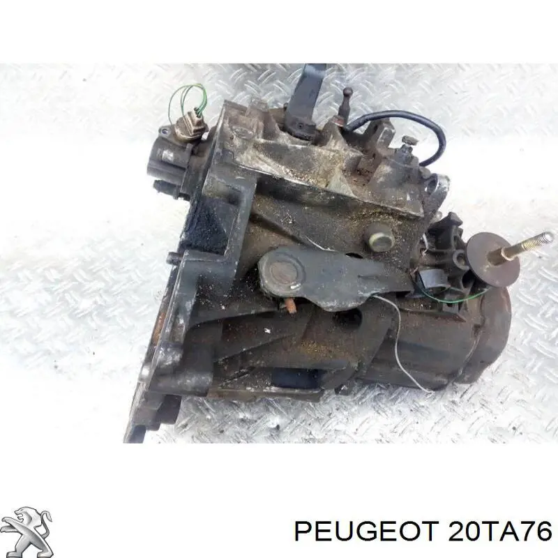 Caixa de Mudança montada (caixa mecânica de velocidades) 20TE28 Peugeot/Citroen