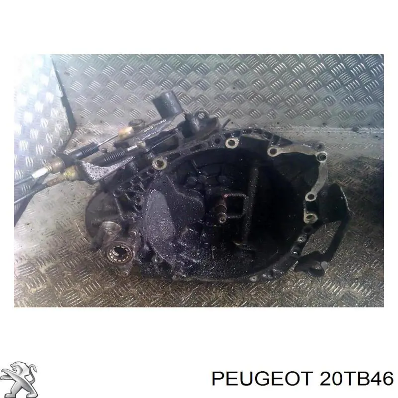 Caixa de Mudança montada (caixa mecânica de velocidades) 20TB46 Peugeot/Citroen