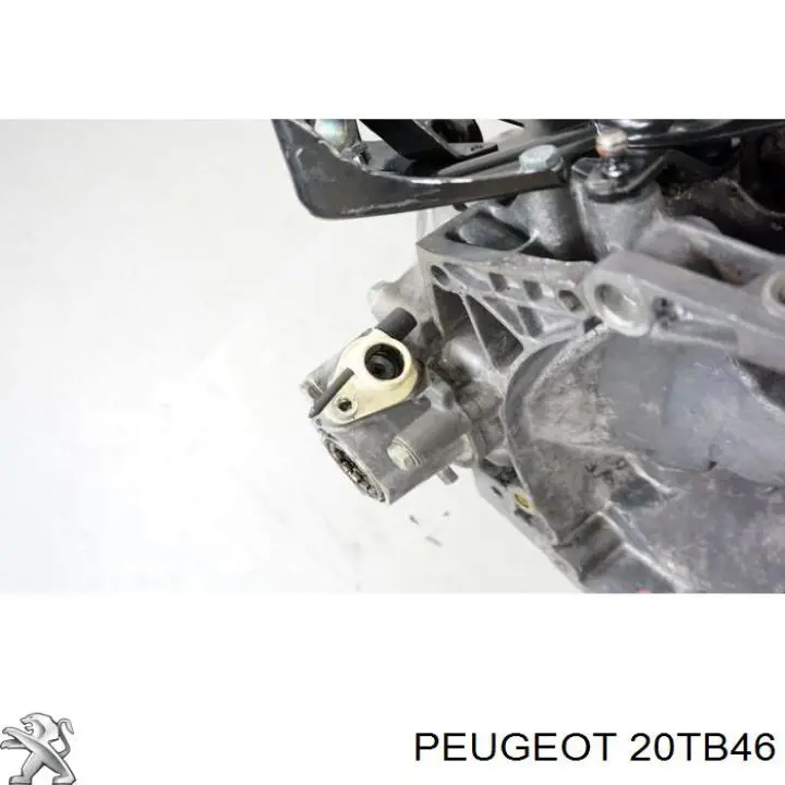 20TB46 Peugeot/Citroen Caixa de Mudança montada (caixa mecânica de velocidades)
