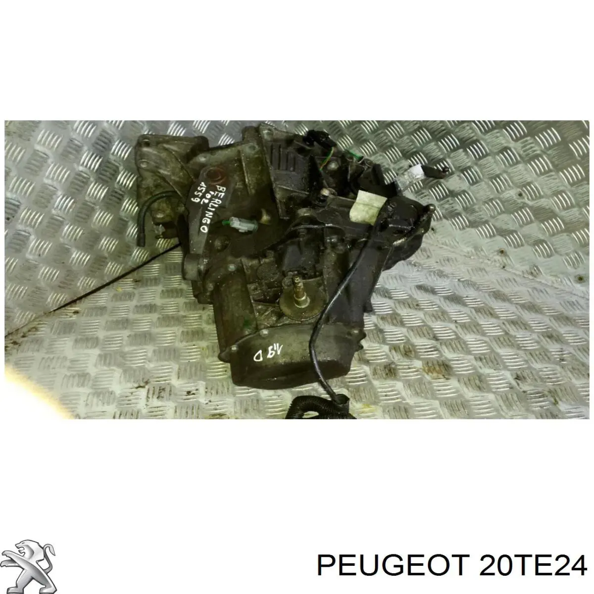 20TE24 Peugeot/Citroen Caixa de Mudança montada (caixa mecânica de velocidades)