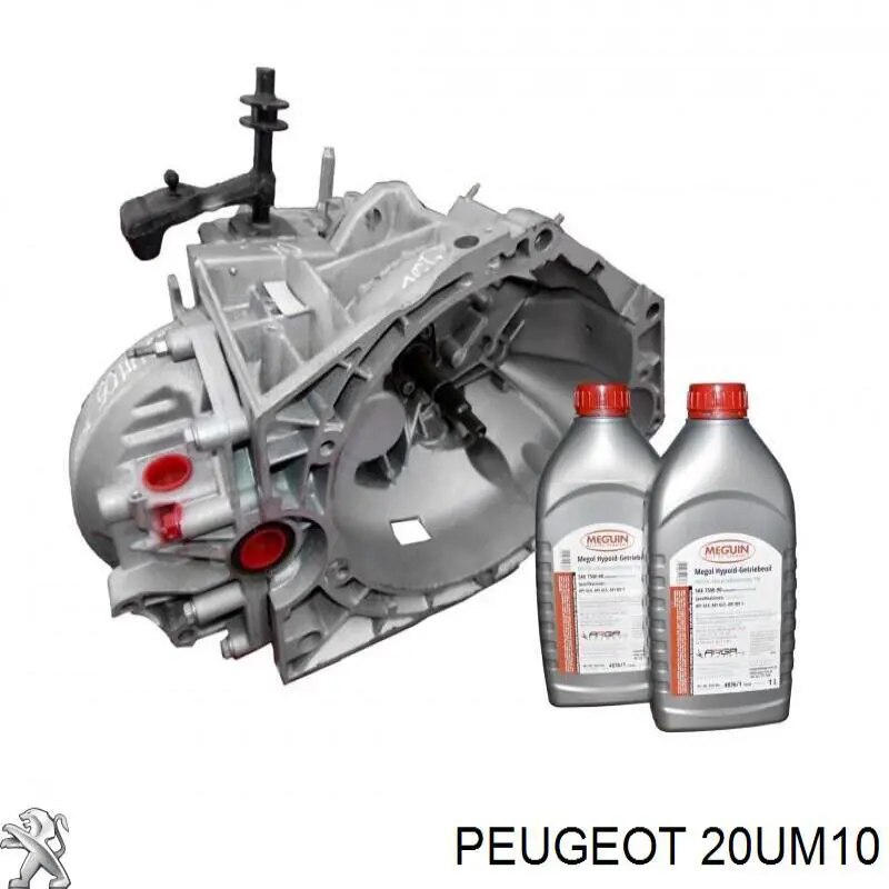 20UM10 Peugeot/Citroen Caixa de Mudança montada (caixa mecânica de velocidades)