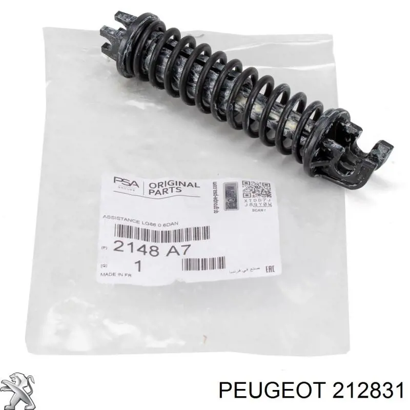 Compre 212831 Peugeot/Citroen Braçadeira de pedal de cabos de embraiagem