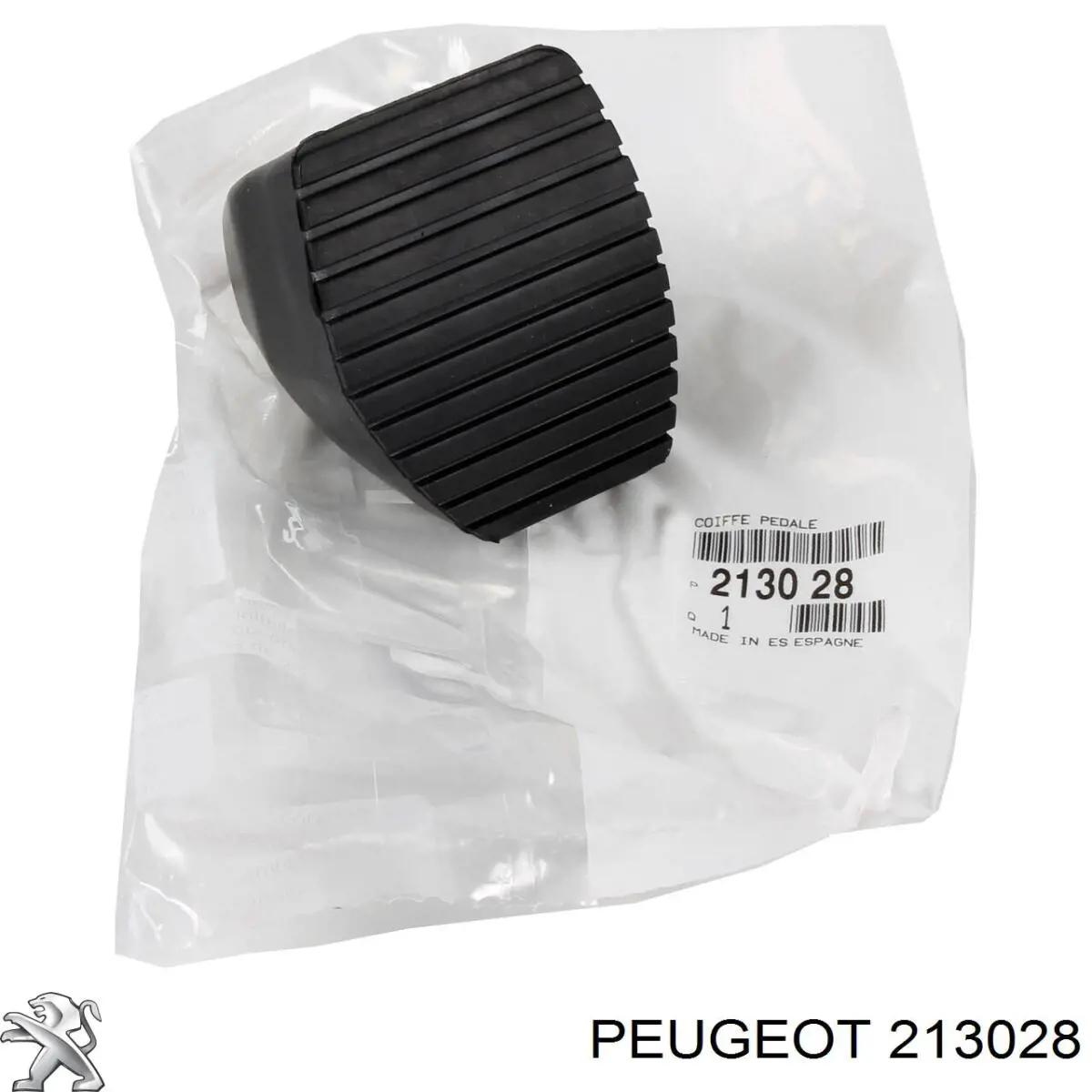 213028 Peugeot/Citroen Placa sobreposta de pedal de embraiagem