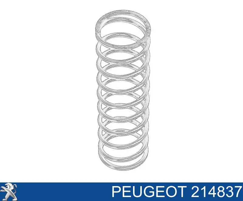 214837 Peugeot/Citroen Mola de pedal de embraiagem