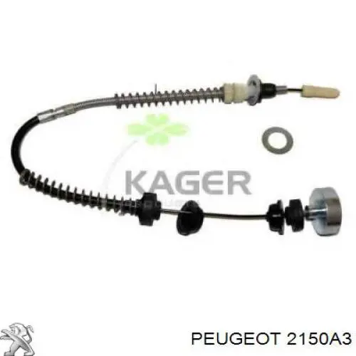 Compre 2150A3 Peugeot/Citroen Cabo de embraiagem