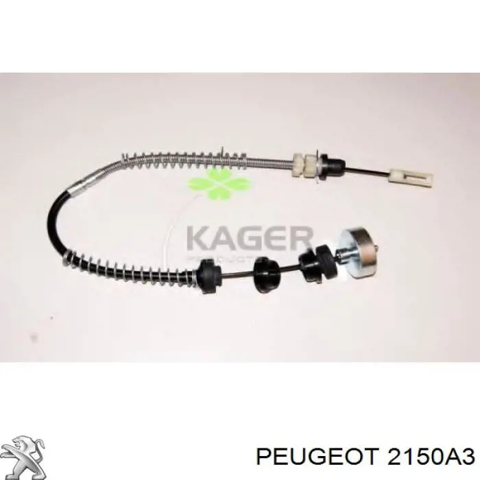 Cabo de embraiagem 2150A3 Peugeot/Citroen