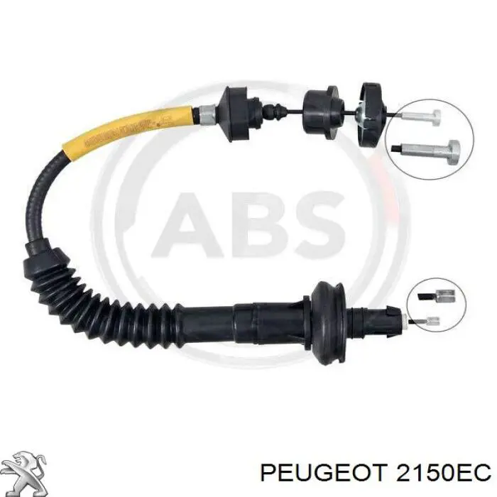 Cabo de embraiagem Peugeot/Citroen 2150EC preço, a partir de 24,55 USD