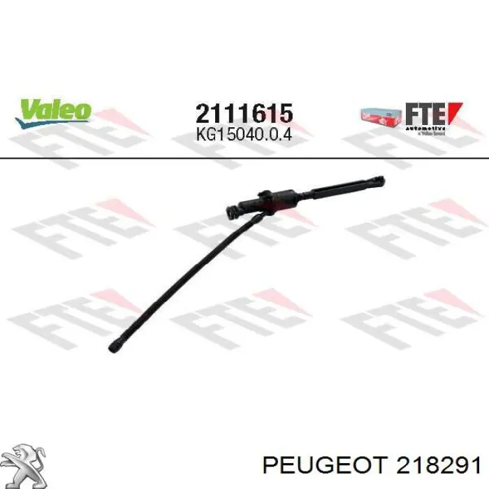 Cilindro mestre de embraiagem Peugeot/Citroen 218291 preço, a partir de 58,23 USD