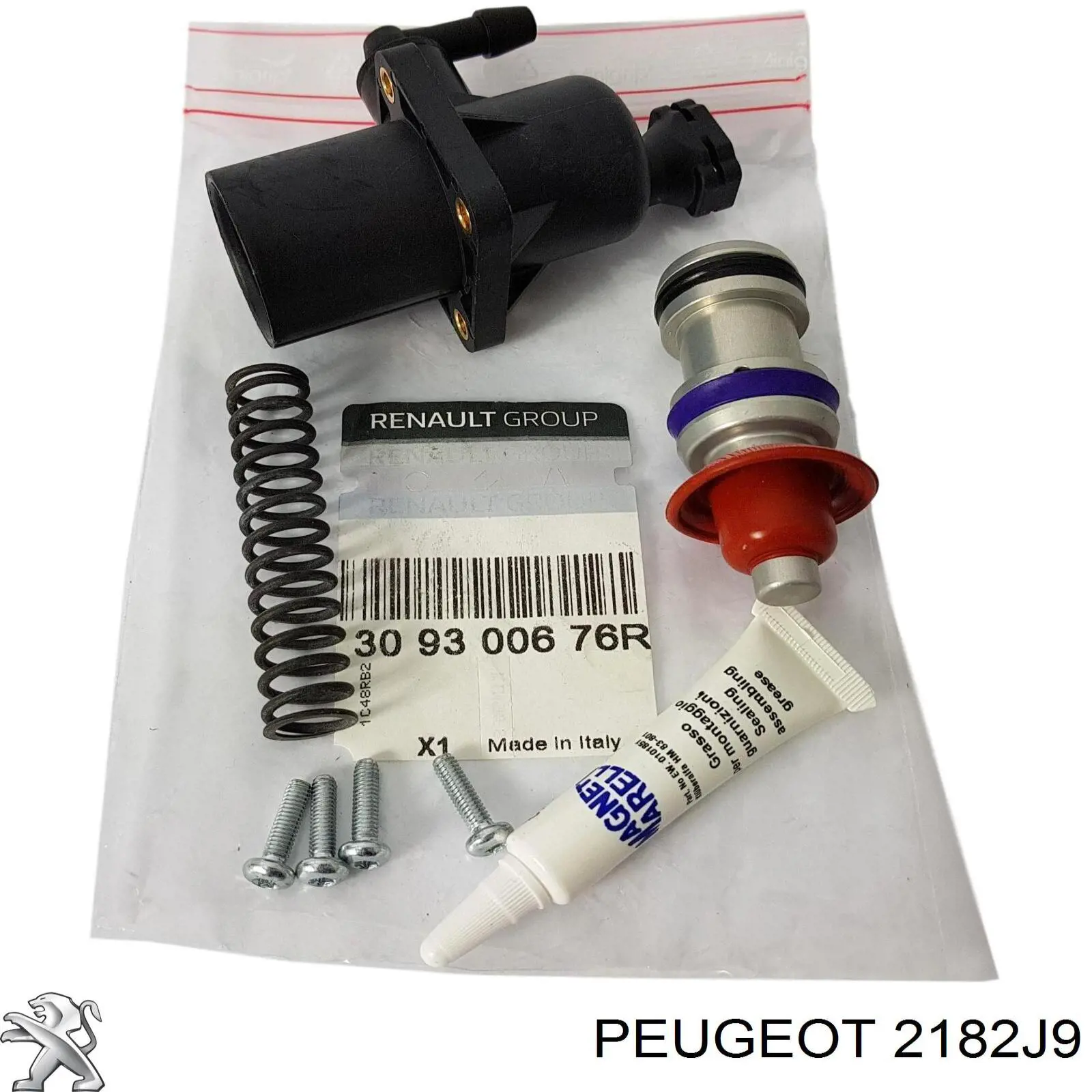 Compre 2182J9 Peugeot/Citroen Cilindro mestre de embraiagem
