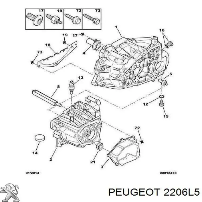  Peugeot/Citroen 2206L5 preço, a partir de  