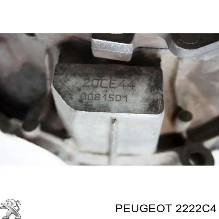 20CE44 Peugeot/Citroen Caixa de Mudança montada (caixa mecânica de velocidades)