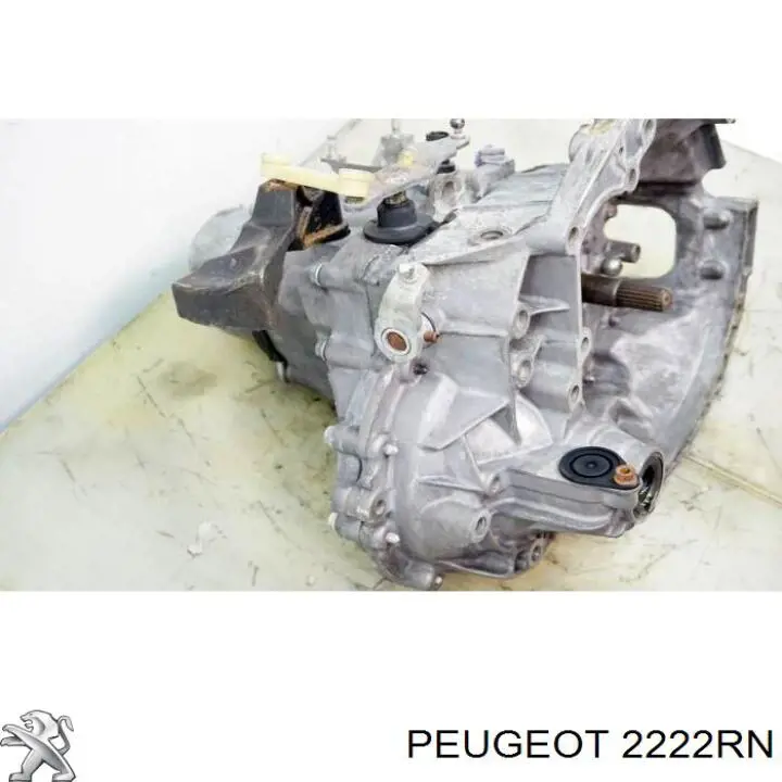 2222RN Peugeot/Citroen Caixa de Mudança montada (caixa mecânica de velocidades)