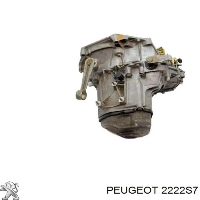 2222S7 Peugeot/Citroen Caixa de Mudança montada (caixa mecânica de velocidades)