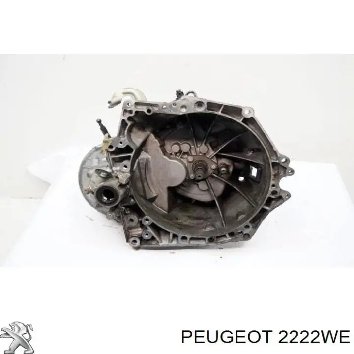 2222WE Peugeot/Citroen Caixa de Mudança montada (caixa mecânica de velocidades)