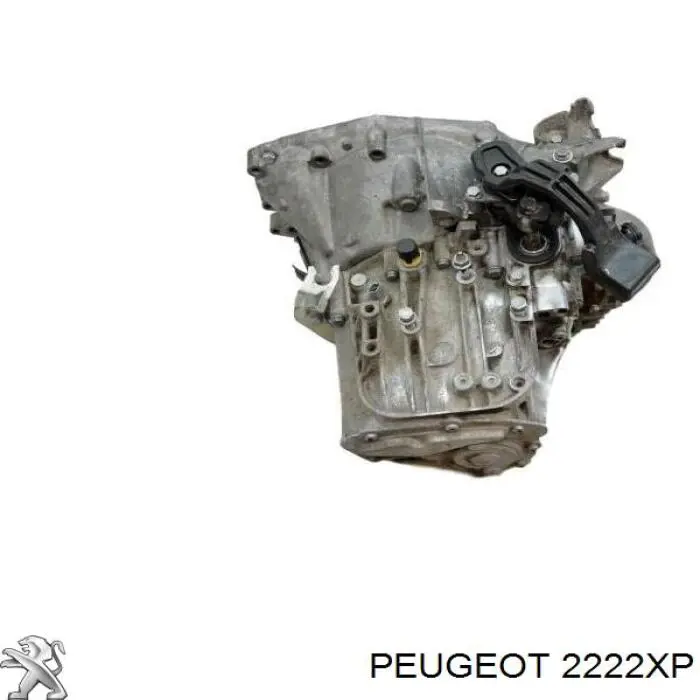 2222XP Peugeot/Citroen Caixa de Mudança montada (caixa mecânica de velocidades)