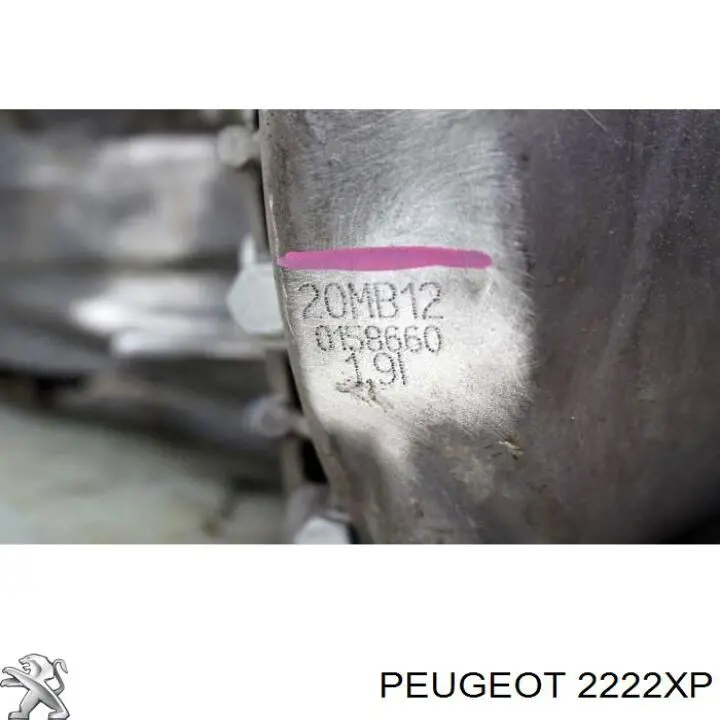 Caixa de Mudança montada (caixa mecânica de velocidades) Peugeot/Citroen 2222XP preço, a partir de 1069,21 USD