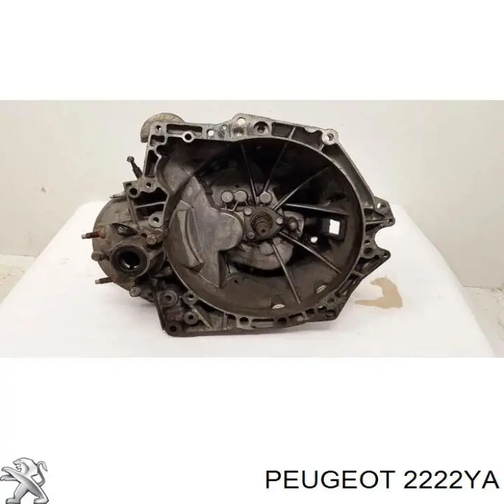 2222YA Peugeot/Citroen Caixa de Mudança montada (caixa mecânica de velocidades)