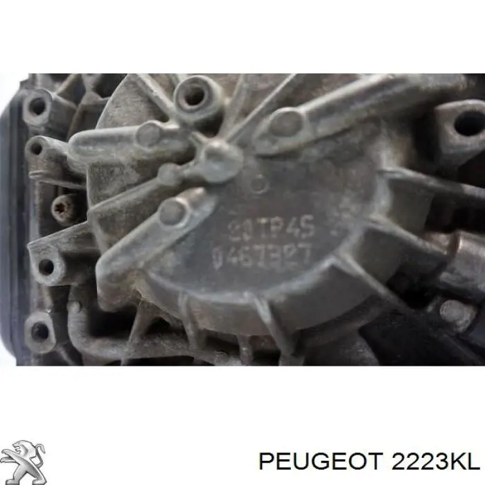 00002231J4 Peugeot/Citroen Caixa Automática de Mudança montada
