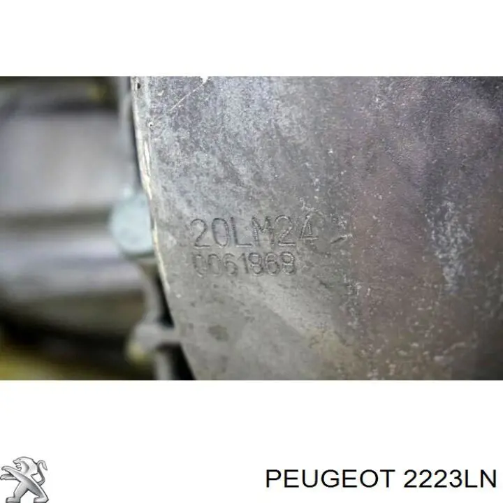 Caixa de Mudança montada (caixa mecânica de velocidades) Peugeot/Citroen 2223AS preço, a partir de 265,36 USD