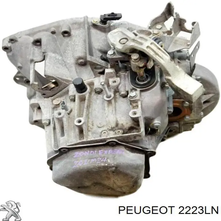 2223AS Peugeot/Citroen Caixa de Mudança montada (caixa mecânica de velocidades)
