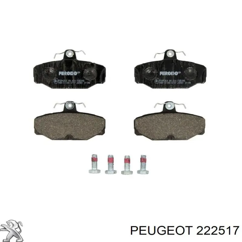  Peugeot/Citroen 222517 preço, a partir de 1,60 USD